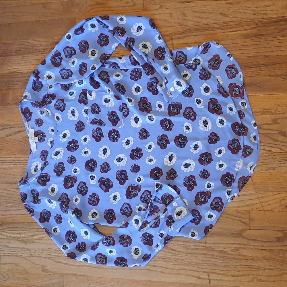 LOFT Floral Tunic top small